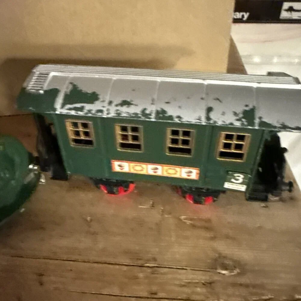 Goldlox Toys Gold Ox Express Plastic Train 2 Pieces WORKING - Picture 7 of 14